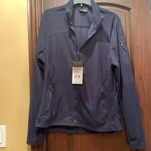 Fleece zippered sweater